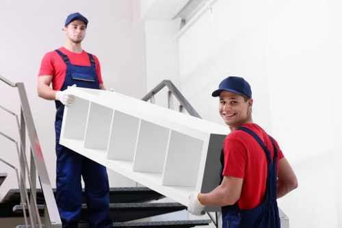 Man with van service helping with a move in Belsize Park