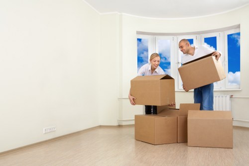 Room-by-room packing and labeling for Belsizepark moves