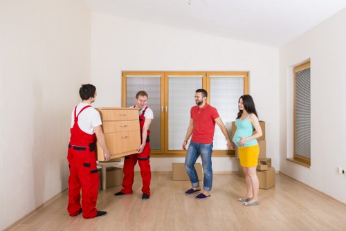 Moving day checklist for flat removals in Belsizepark