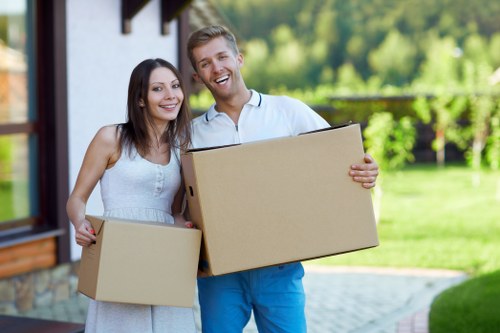Belsize Park residential move with careful handling