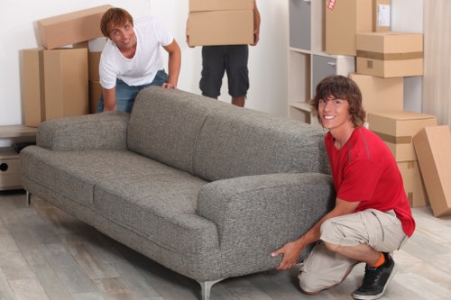 Local man and van service managing secure loading and transport