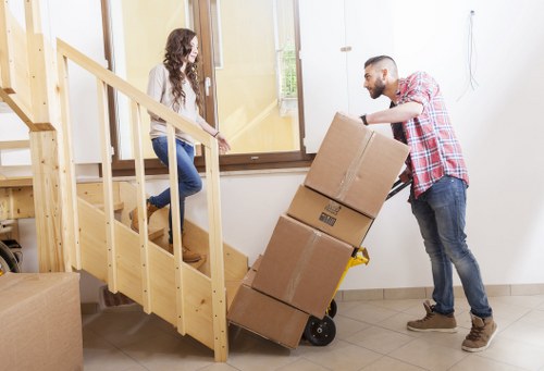 Commercial moving process for local offices and shops