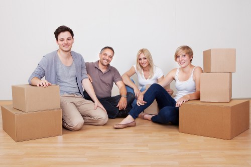 Local home removals team handling a flat move in Belsize Park