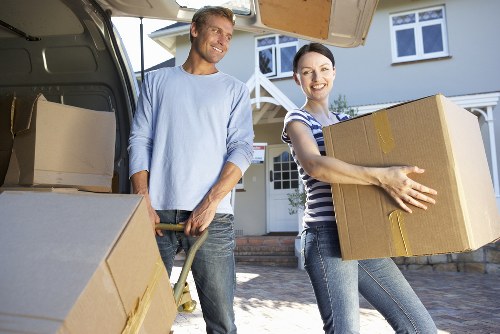 Safe furniture handling during house removals in Belsizepark