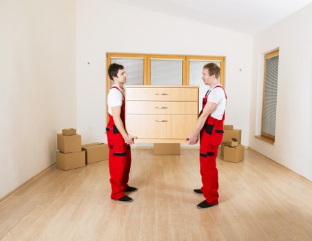 Local packing and unpacking support for residents and businesses in Belsizepark